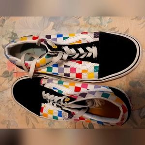 Vans-- off the wall  women's shoes